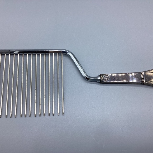 Vintage Sterling Silver Handle Cake Server Breaker Schneider-Toledo Patent stamp - Picture 1 of 11